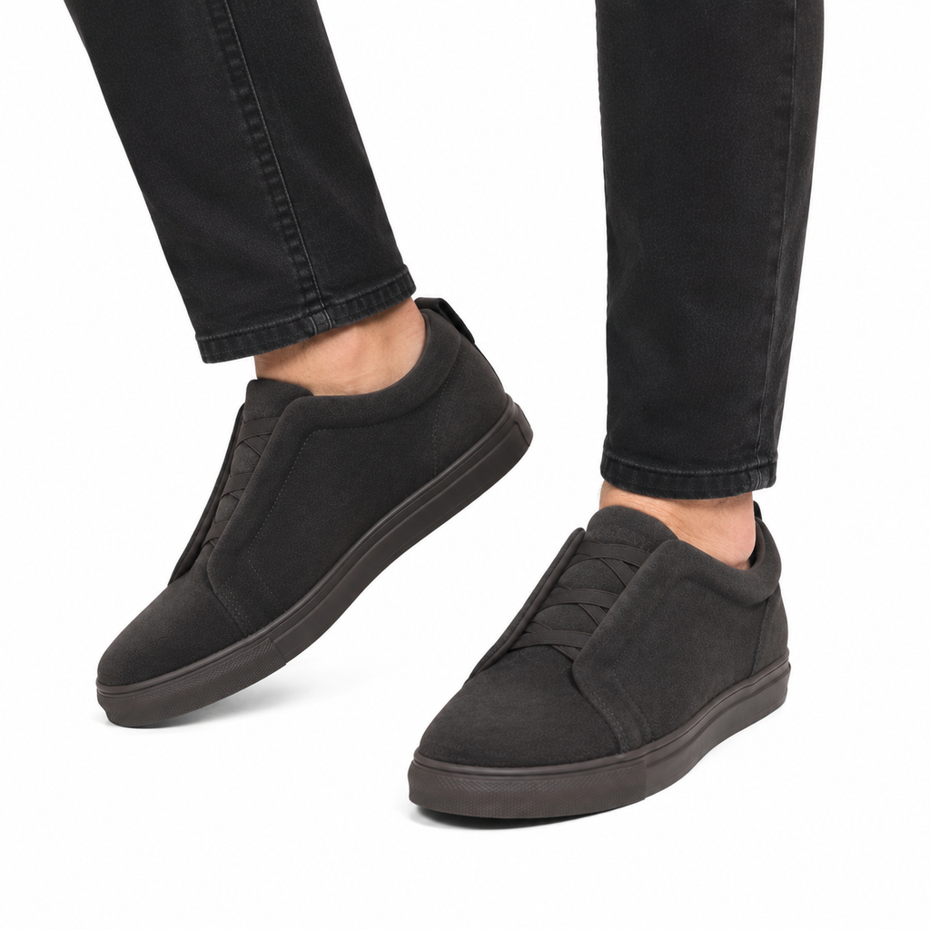 Premium Tünd Qəhvəyi Kişi Sneaker Ayaqqabısı