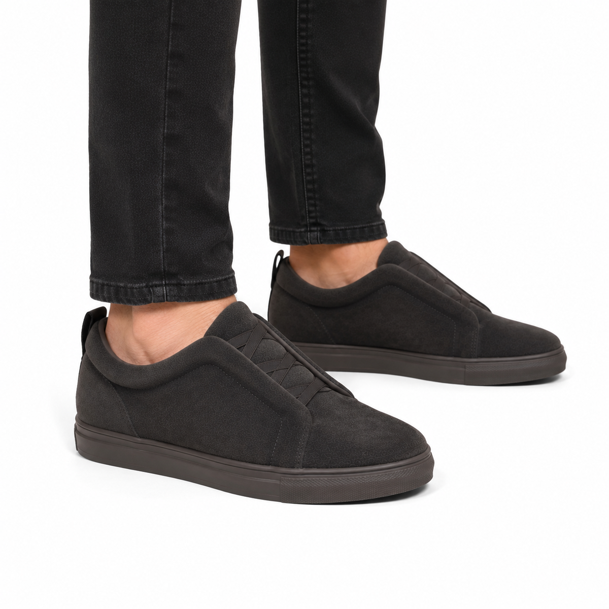 Premium Tünd Qəhvəyi Kişi Sneaker Ayaqqabısı