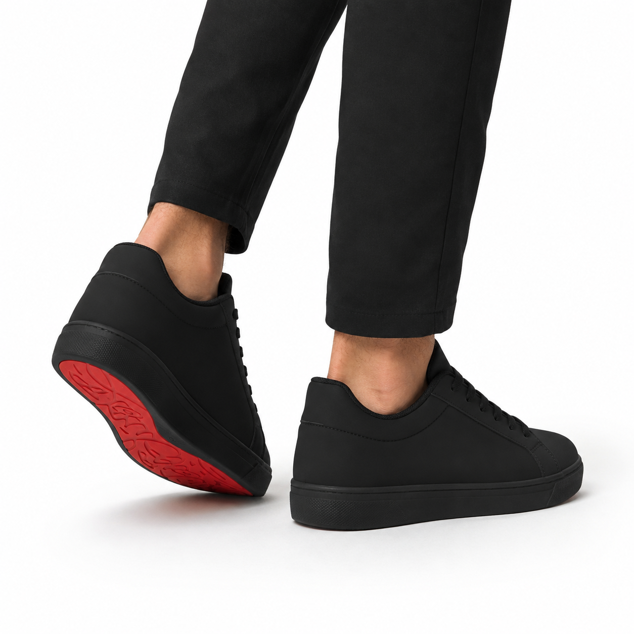 Kişi üçün qara sneaker ayaqqabı