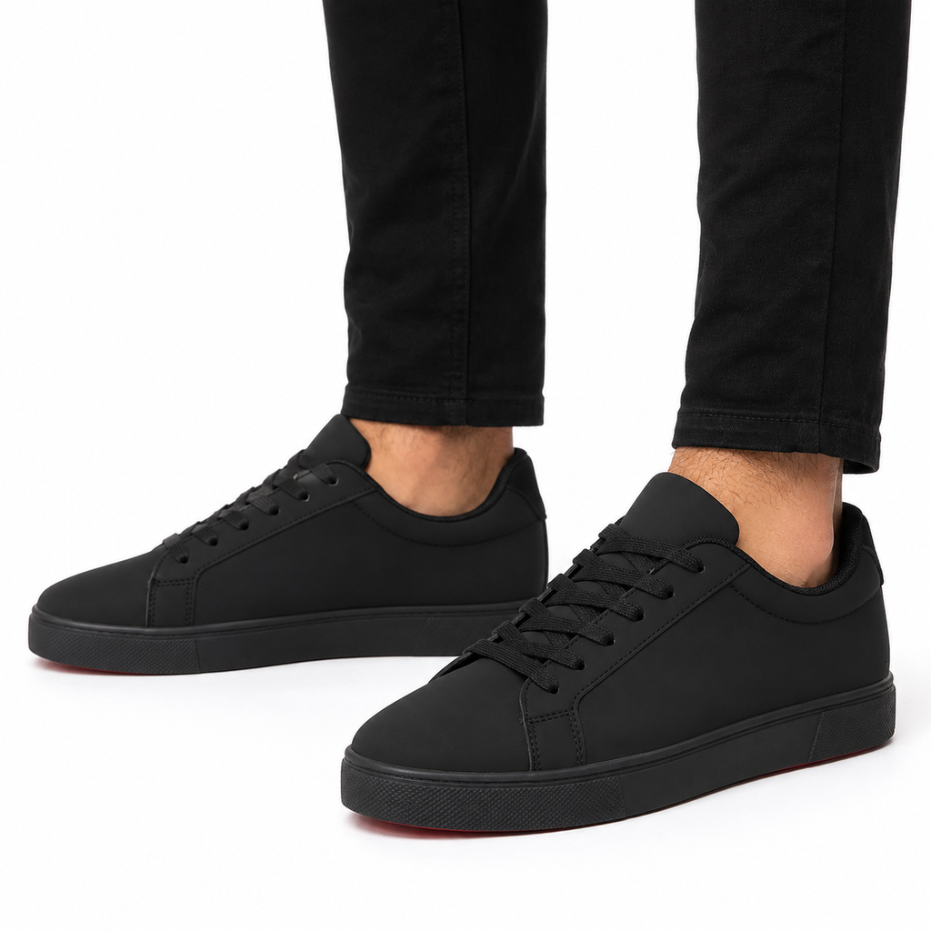 Kişi üçün qara sneaker ayaqqabı
