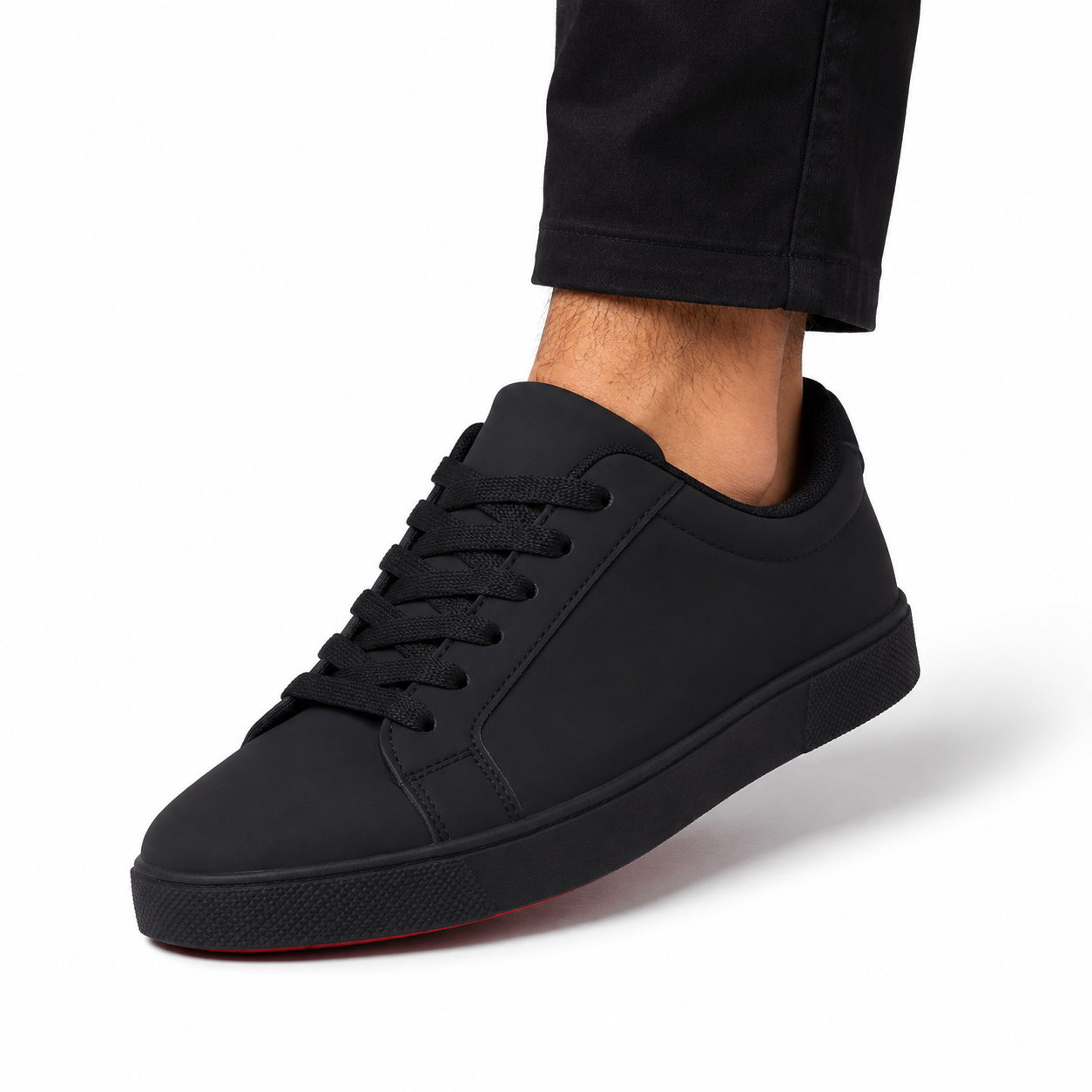 Kişi üçün qara sneaker ayaqqabı